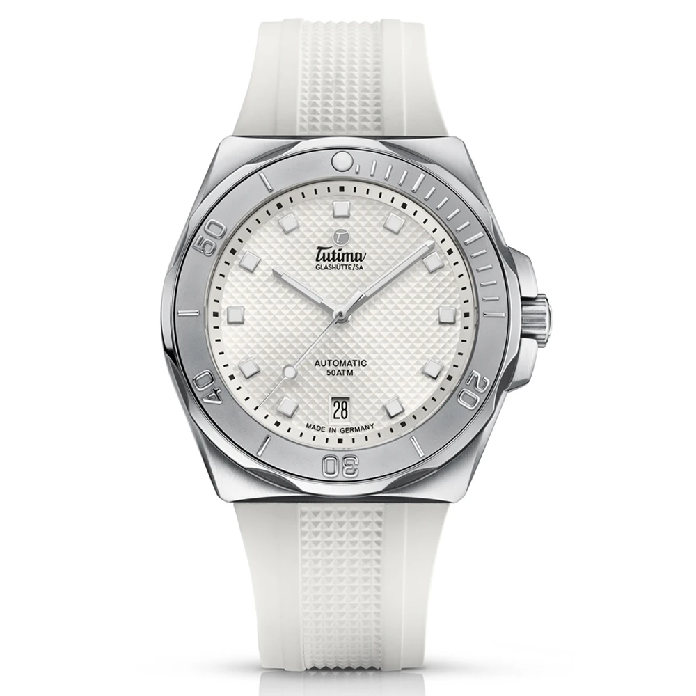 Tutima_M2 Seven Seas S_Weiß